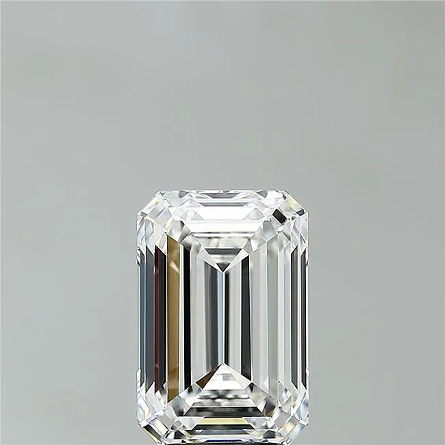 4.28ct Emerald Lab Grown Diamond (Colour D, Clarity VVS2, IGI Certified)