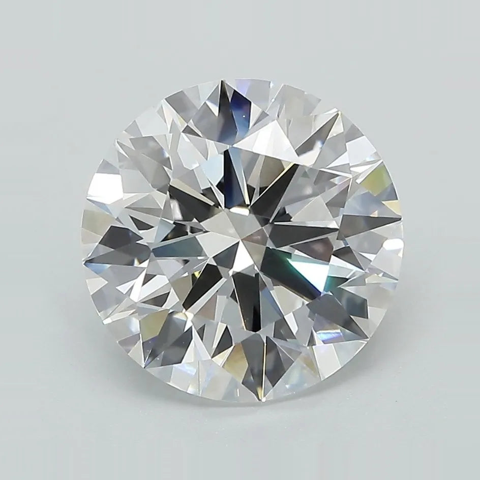 4.28ct Round Lab Grown Diamond (Colour D, Clarity VVS2, Cut ID, IGI Certified)