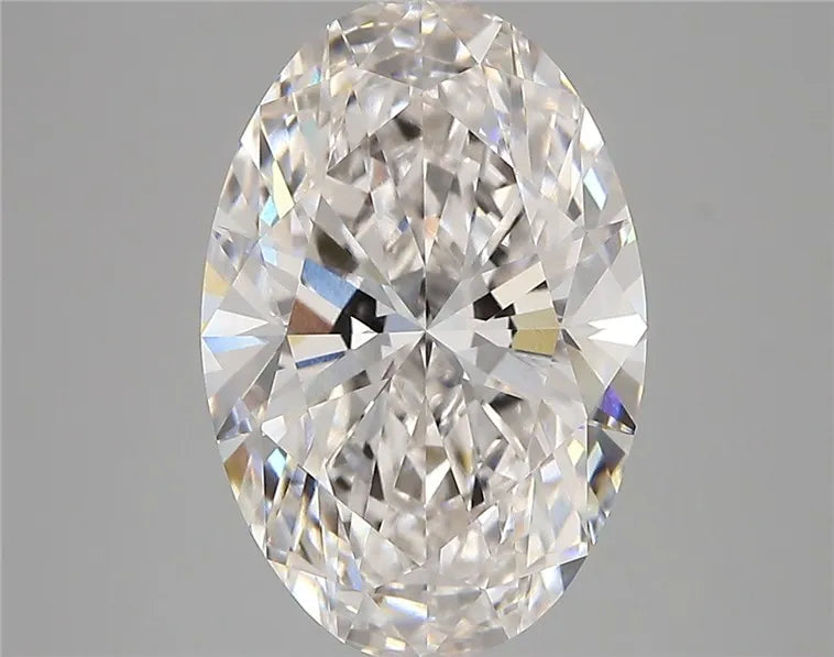 4.29ct Oval Lab Grown Diamond (Colour F, Clarity VVS1, IGI Certified)