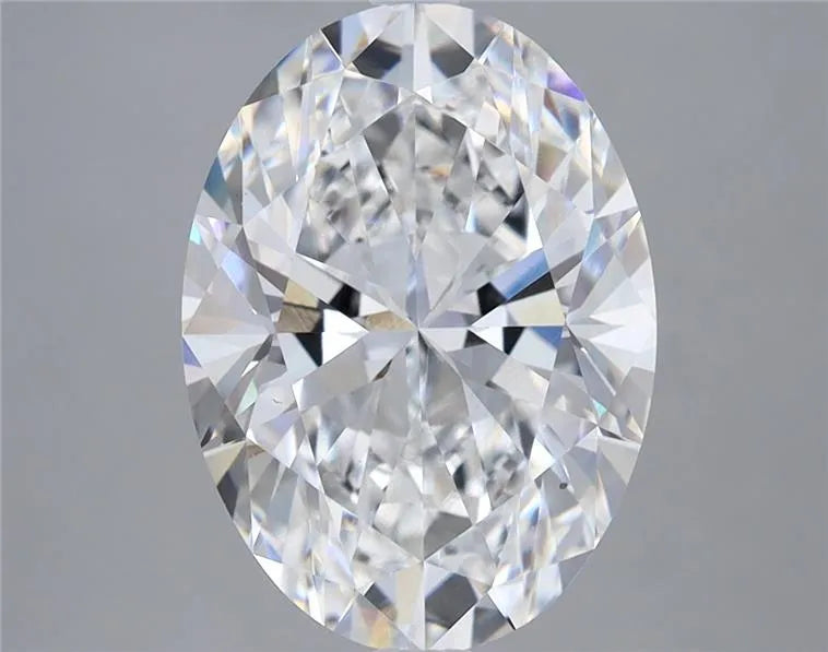 4.30ct Oval Lab Grown Diamond (Colour E, Clarity VS2, IGI Certified)