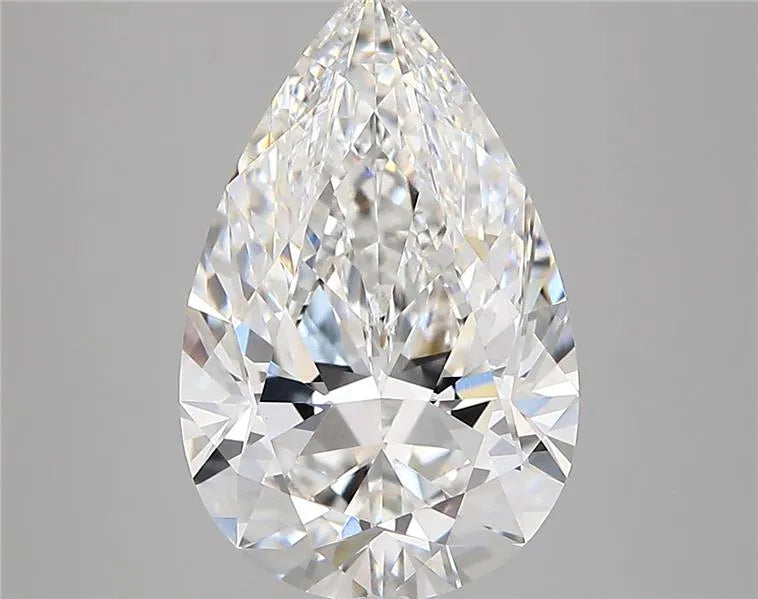 4.30ct Pear Lab Grown Diamond (Colour E, Clarity VVS2, IGI Certified)