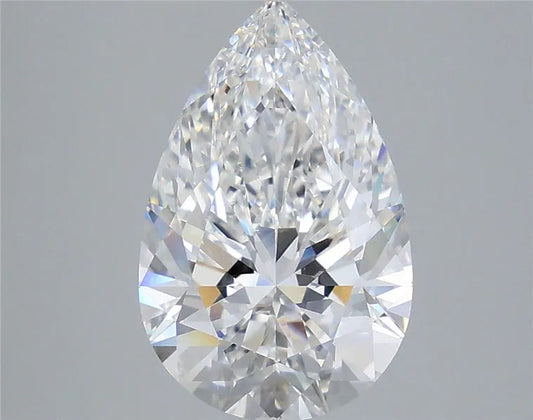 4.30ct Pear Lab Grown Diamond (Colour E, Clarity VVS2, IGI Certified)