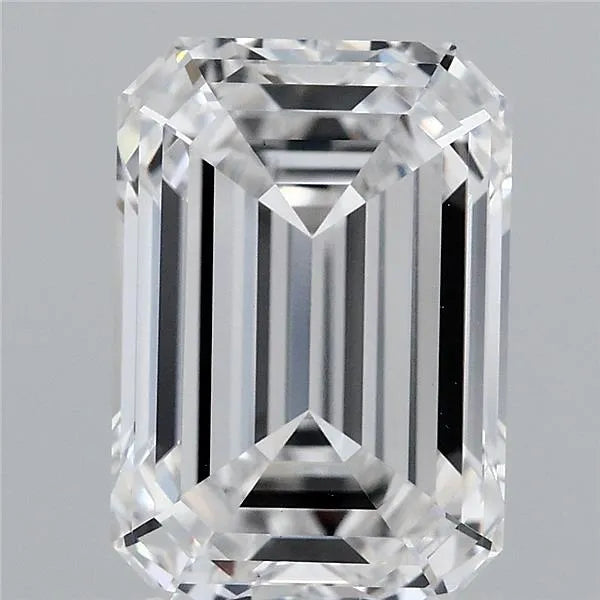 4.31ct Emerald Lab Grown Diamond (Colour D, Clarity VS1, IGI Certified)