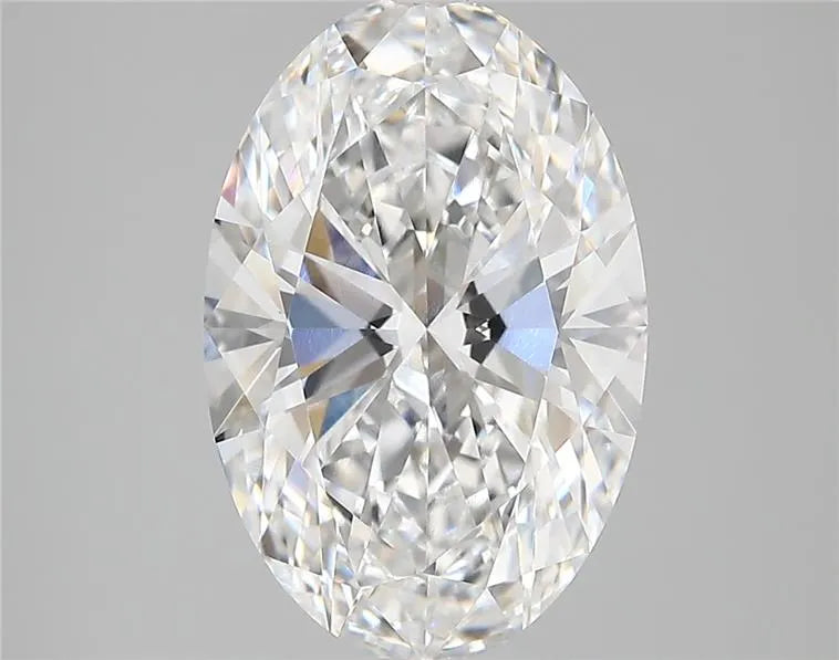 4.31ct Oval Lab Grown Diamond (Colour D, Clarity VVS2, IGI Certified)