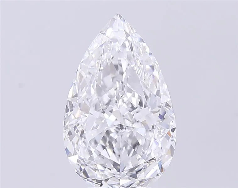 4.32ct Pear Lab Grown Diamond (Colour D, Clarity VVS1, IGI Certified)
