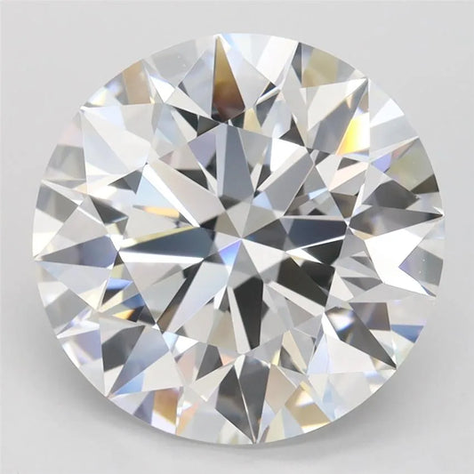 4.32ct Round Lab Grown Diamond (Colour D, Clarity IF, Cut ID, IGI Certified)