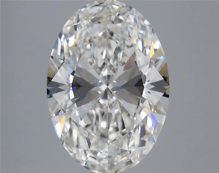4.33ct Oval Lab Grown Diamond (Colour F, Clarity VVS2, IGI Certified)