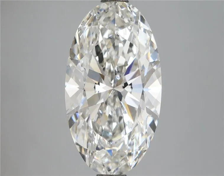4.34ct Oval Lab Grown Diamond (Colour F, Clarity VVS2, IGI Certified)