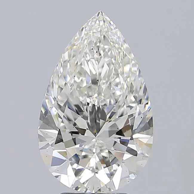 4.34ct Pear Lab Grown Diamond (Colour F, Clarity SI1, IGI Certified)