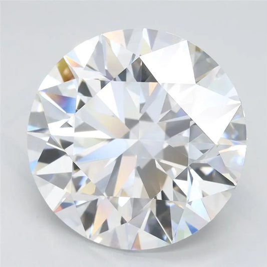 4.34ct Round Lab Grown Diamond (Colour D, Clarity VVS2, Cut EX, GIA Certified)