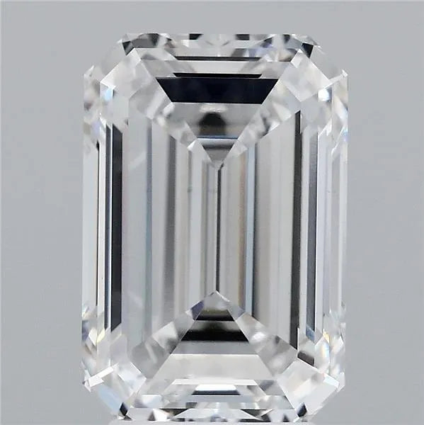 4.35ct Emerald Lab Grown Diamond (Colour D, Clarity VVS2, IGI Certified)