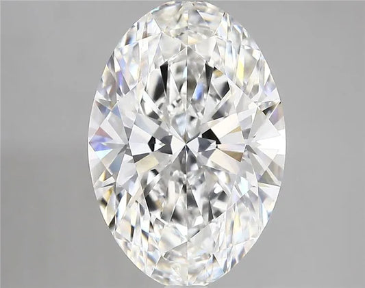 4.36ct Oval Lab Grown Diamond (Colour E, Clarity VVS1, IGI Certified)