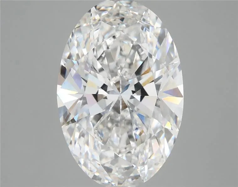 4.36ct Oval Lab Grown Diamond (Colour E, Clarity VVS2, IGI Certified)