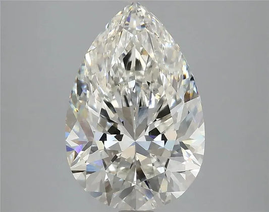 4.36ct Pear Lab Grown Diamond (Colour G, Clarity VS1, IGI Certified)