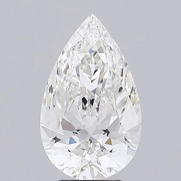 4.36ct Pear Lab Grown Diamond (Colour H, Clarity VS2, IGI Certified)
