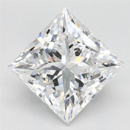 4.36ct Princess Lab Grown Diamond (Colour D, Clarity VVS2, GIA Certified)