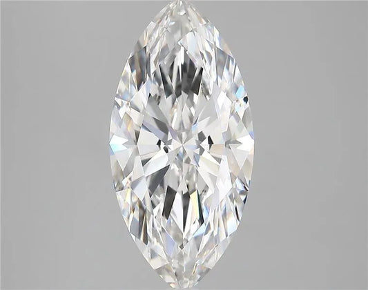 4.37ct Marquise Lab Grown Diamond (Colour E, Clarity VVS2, IGI Certified)