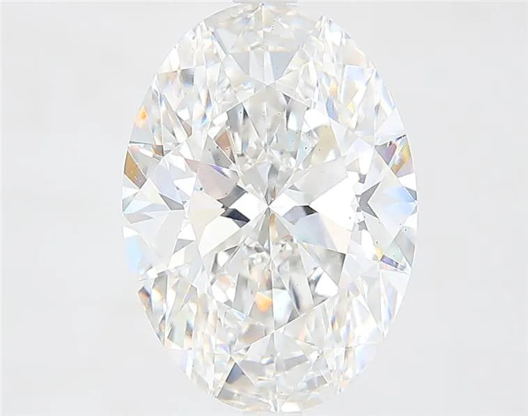 4.37ct Oval Lab Grown Diamond (Colour F, Clarity VS2, IGI Certified)