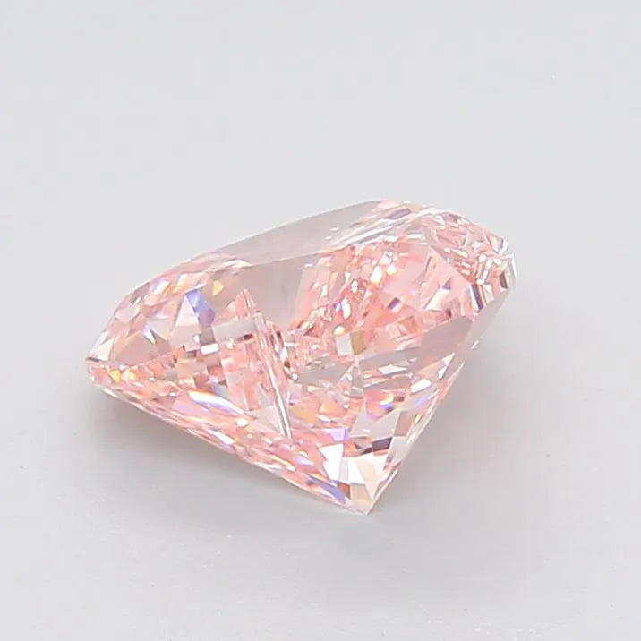 4.38ct Heart Lab Grown Diamond (Colour Fancy Pink, Clarity VVS2, IGI Certified)