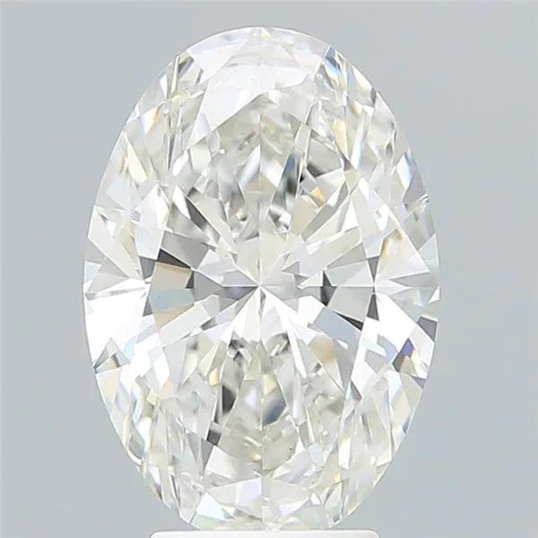 4.39ct Oval Lab Grown Diamond (Colour F, Clarity VVS2, IGI Certified)