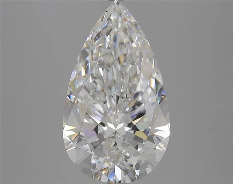 4.39ct Pear Lab Grown Diamond (Colour F, Clarity SI1, IGI Certified)