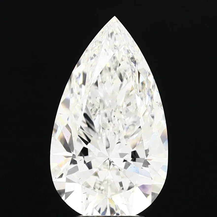 4.39ct Pear Lab Grown Diamond (Colour F, Clarity VS2, IGI Certified)