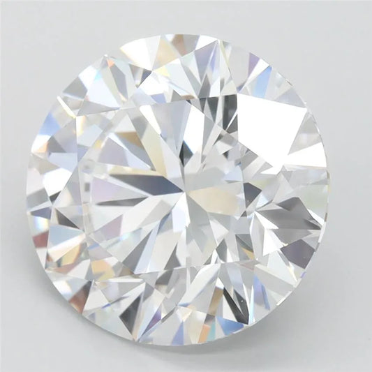 4.39ct Round Lab Grown Diamond (Colour D, Clarity IF, Cut ID, IGI Certified)