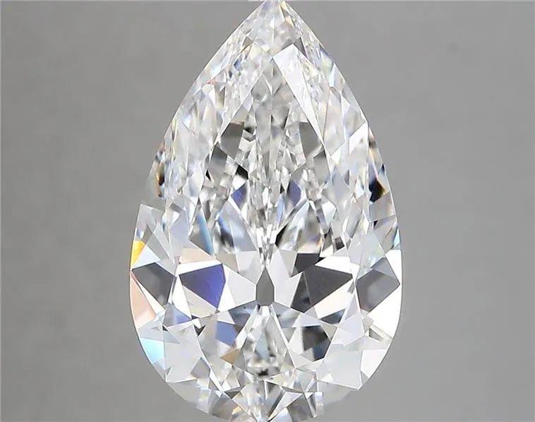 4.40ct Pear Lab Grown Diamond (Colour E, Clarity VVS2, IGI Certified)