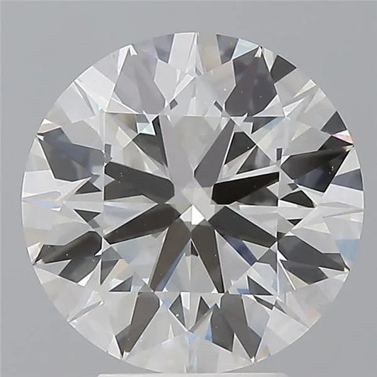 4.40ct Round Lab Grown Diamond (Colour E, Clarity VS2, Cut ID, IGI Certified)