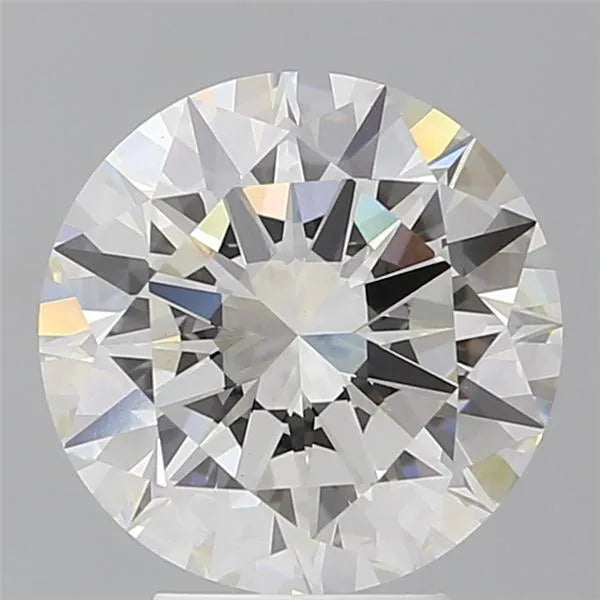 4.40ct Round Lab Grown Diamond (Colour G, Clarity VVS2, Cut EX, IGI Certified)