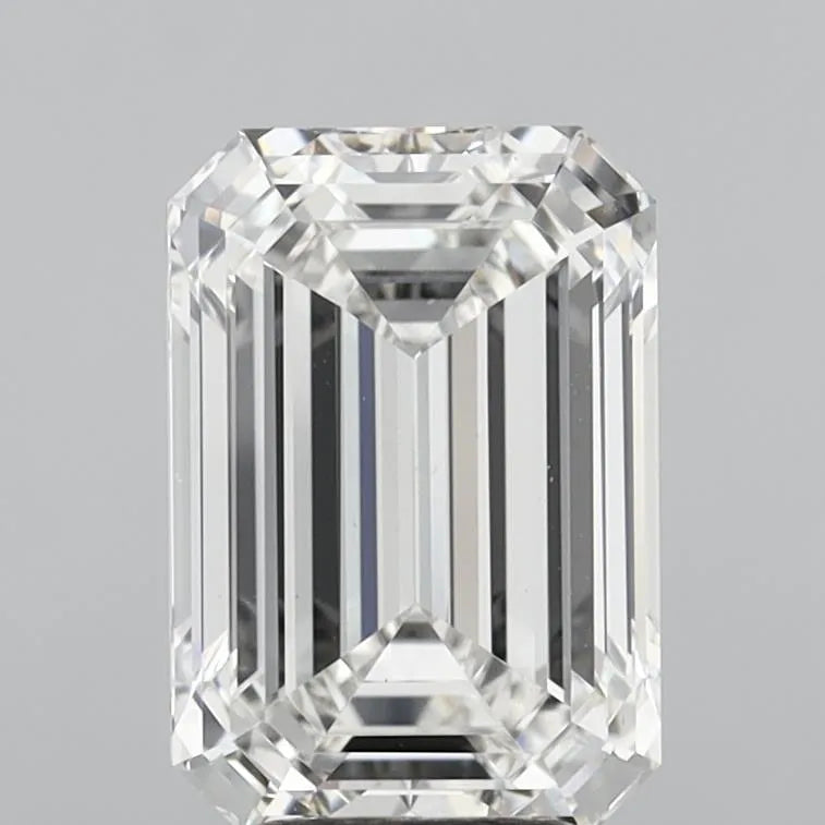 4.41ct Emerald Lab Grown Diamond (Colour F, Clarity VS1, IGI Certified)