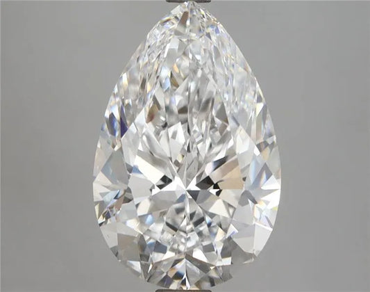 4.41ct Pear Lab Grown Diamond (Colour D, Clarity VVS1, IGI Certified)