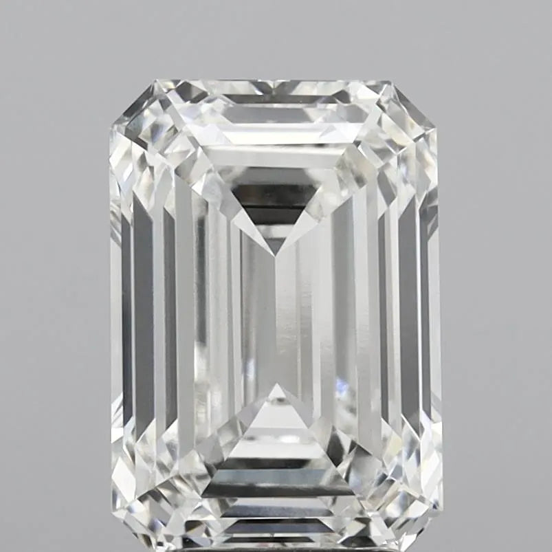4.43ct Emerald Lab Grown Diamond (Colour F, Clarity VVS2, IGI Certified)