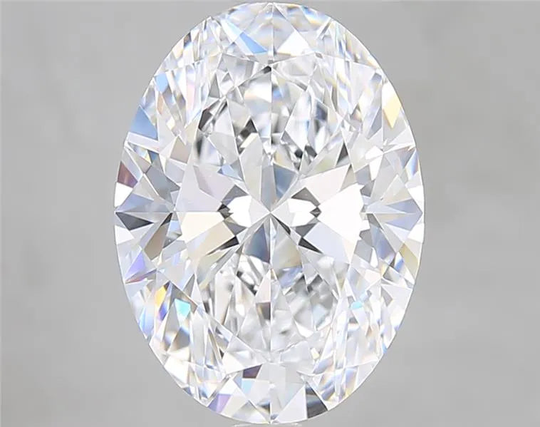 4.43ct Oval Lab Grown Diamond (Colour E, Clarity VVS2, IGI Certified)