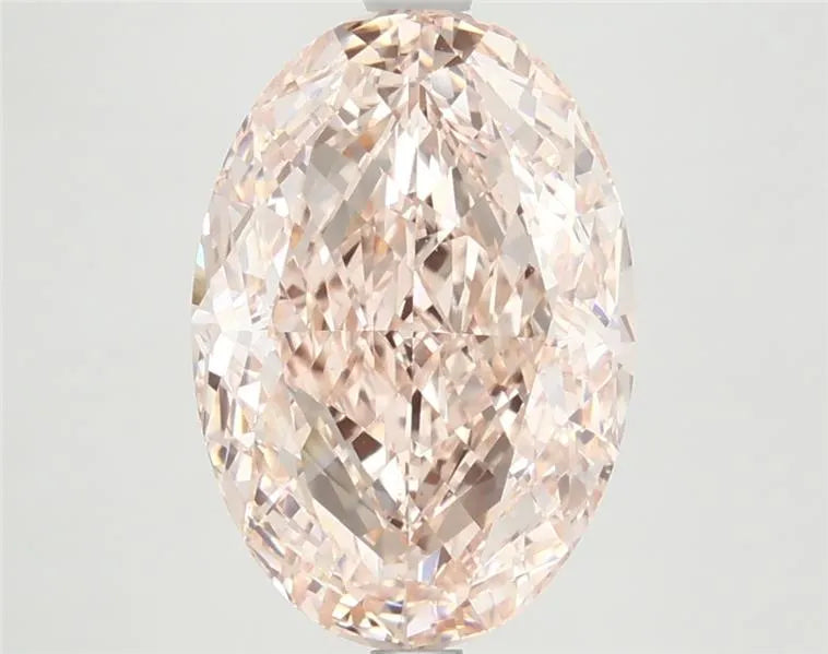 4.43ct Oval Lab Grown Diamond (Colour Fancy Intense Pink, Clarity VS1, IGI Certified)