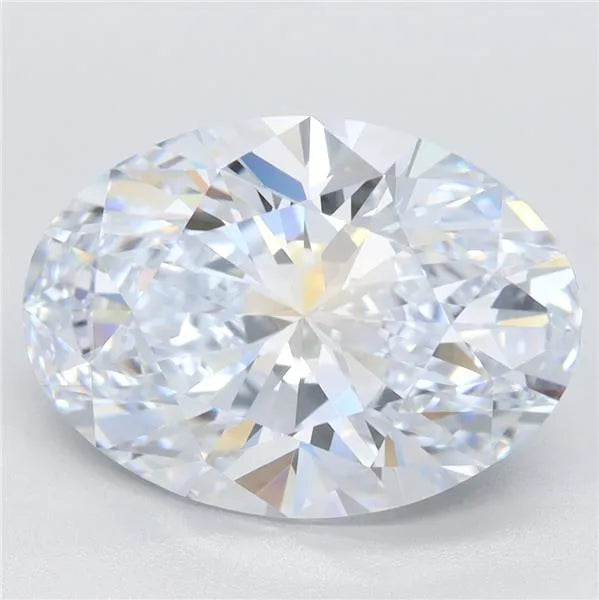 4.44ct Oval Lab Grown Diamond (Colour E, Clarity VVS1, IGI Certified)