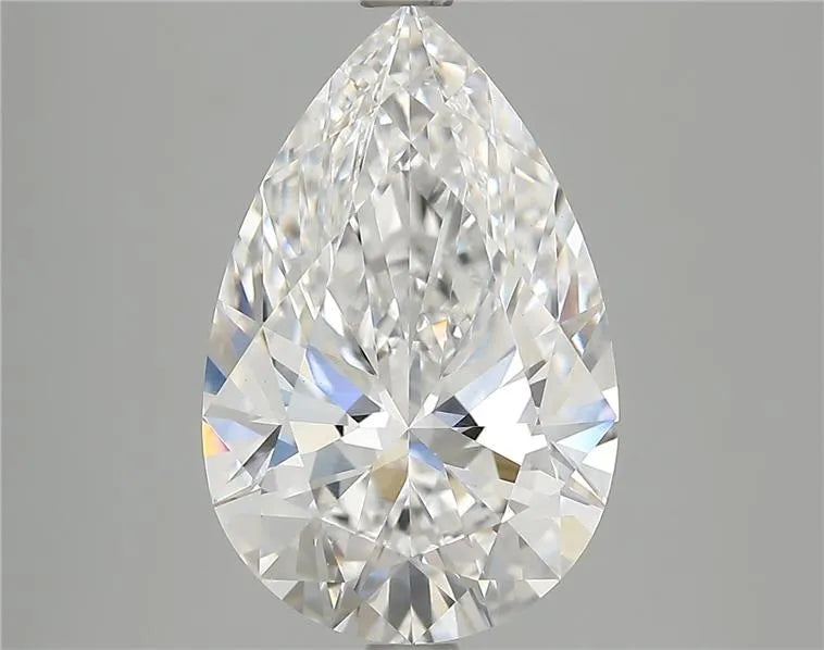 4.44ct Pear Lab Grown Diamond (Colour E, Clarity VVS2, IGI Certified)