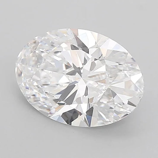 4.46ct Oval Lab Grown Diamond (Colour D, Clarity VVS2, Cut EX, IGI Certified)