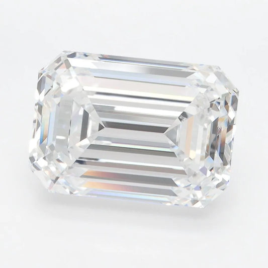 4.47ct Emerald Lab Grown Diamond (Colour D, Clarity VVS1, GIA Certified)