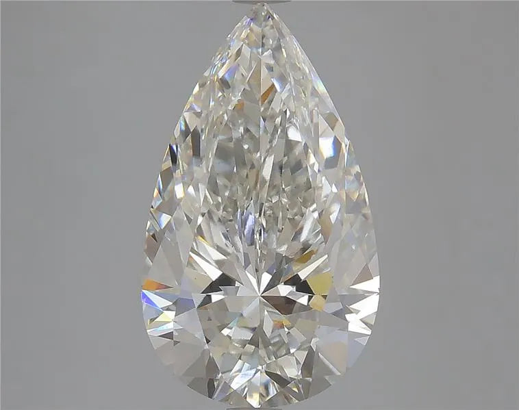 4.47ct Pear Lab Grown Diamond (Colour G, Clarity VS2, IGI Certified)