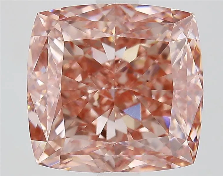 4.49ct Cushion modified Lab Grown Diamond (Colour Fancy Vivid Pink, Clarity VVS2, IGI Certified)