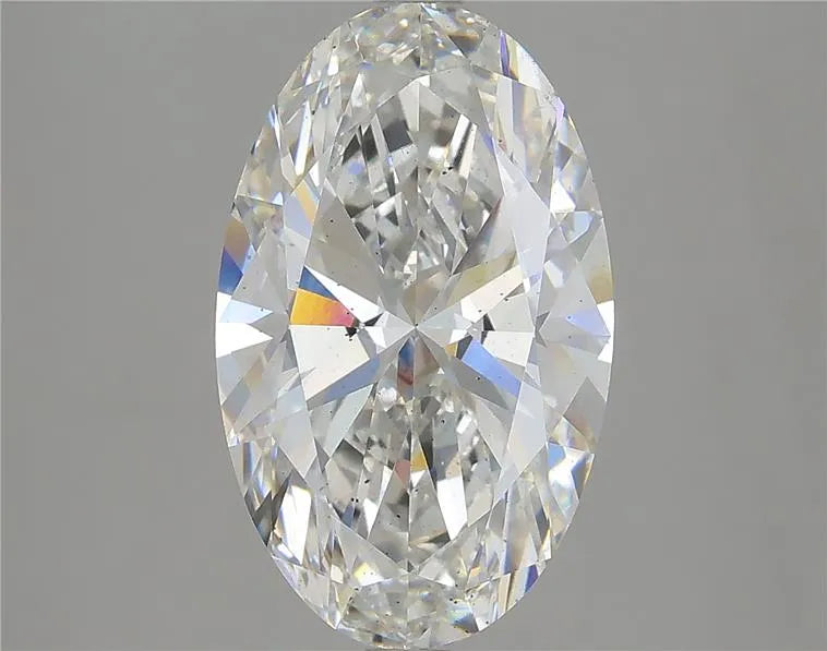 4.50ct Oval Lab Grown Diamond (Colour F, Clarity SI1, IGI Certified)