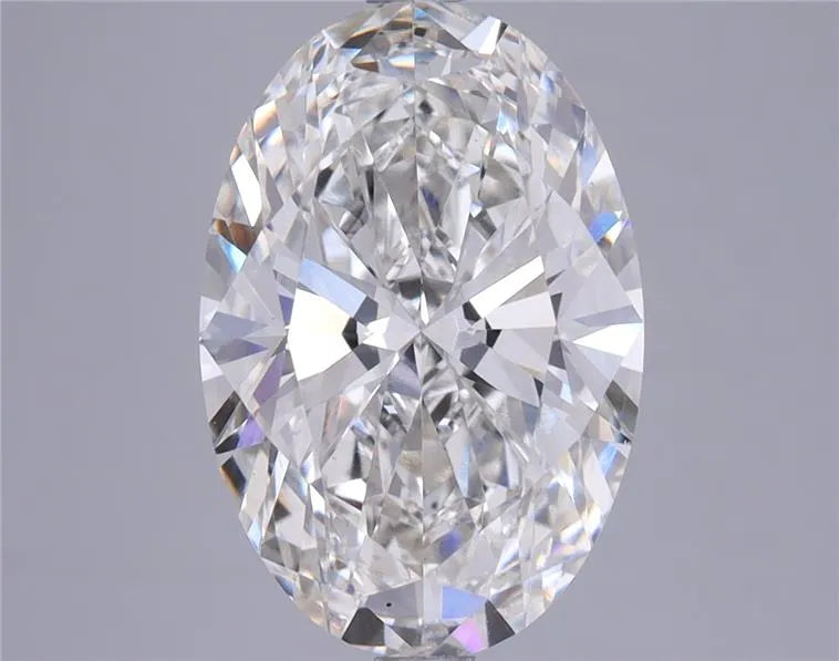 4.50ct Oval Lab Grown Diamond (Colour G, Clarity VS1, IGI Certified)