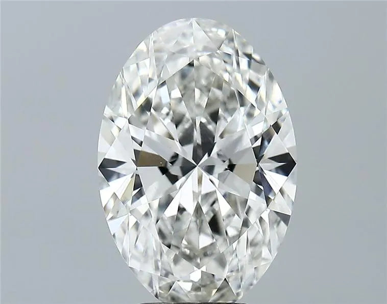 4.50ct Oval Lab Grown Diamond (Colour G, Clarity VVS2, IGI Certified)