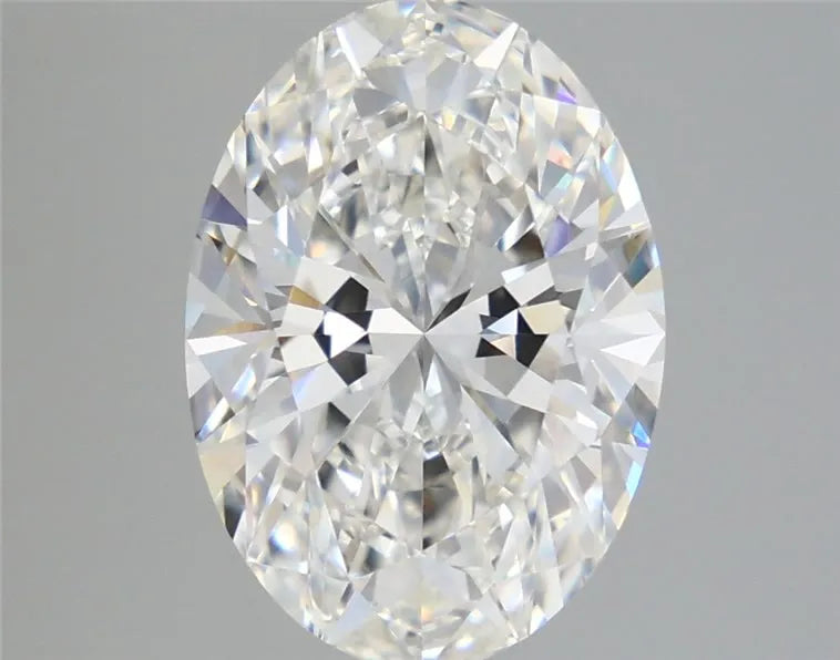 4.50ct Oval Lab Grown Diamond (Colour G, Clarity VVS2, IGI Certified)