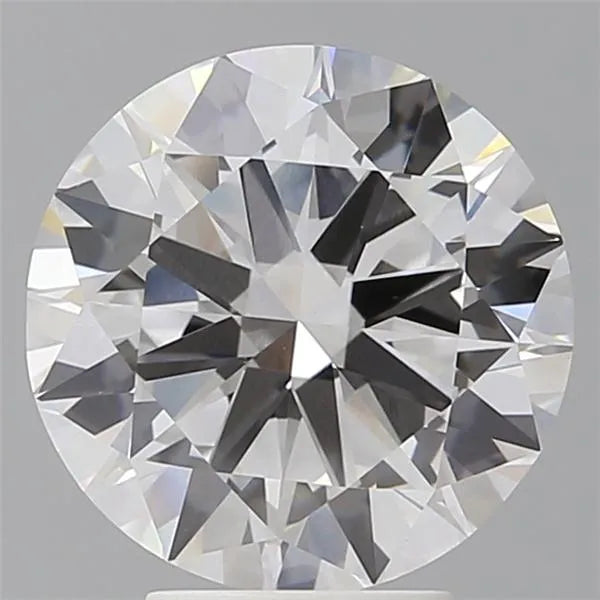 4.50ct Round Lab Grown Diamond (Colour E, Clarity VVS1, Cut EX, IGI Certified)