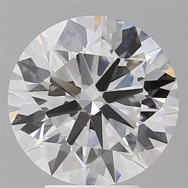 4.50ct Round Lab Grown Diamond (Colour F, Clarity VVS2, Cut EX, IGI Certified)