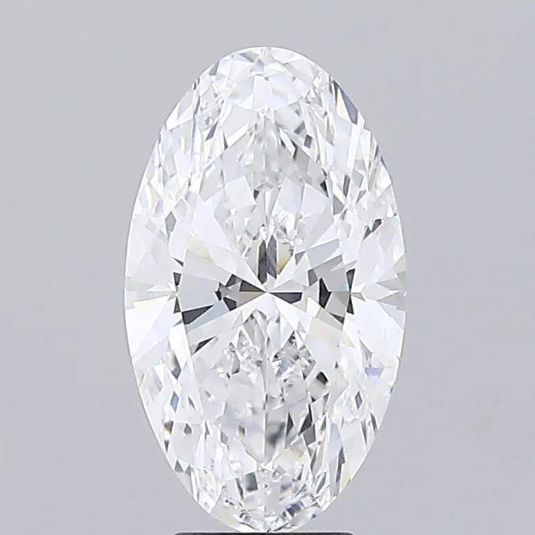 4.51ct Oval Lab Grown Diamond (Colour D, Clarity VVS2, IGI Certified)