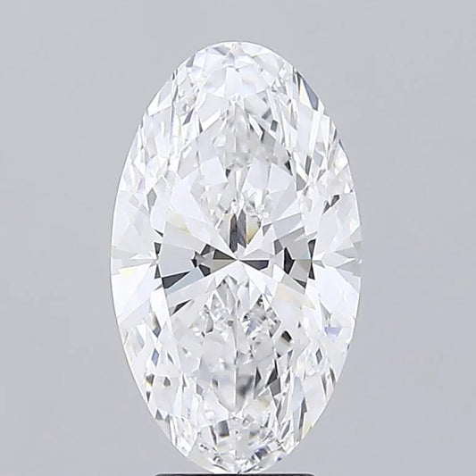 4.51ct Oval Lab Grown Diamond (Colour D, Clarity VVS2, IGI Certified)