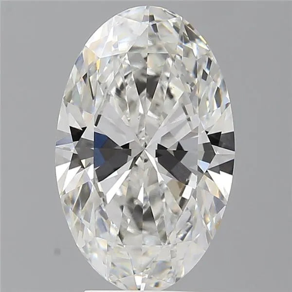 4.51ct Oval Lab Grown Diamond (Colour F, Clarity VVS2, IGI Certified)